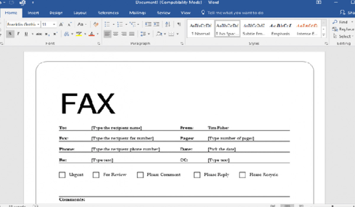 How to Fill Out a Fax Cover Sheet Online?